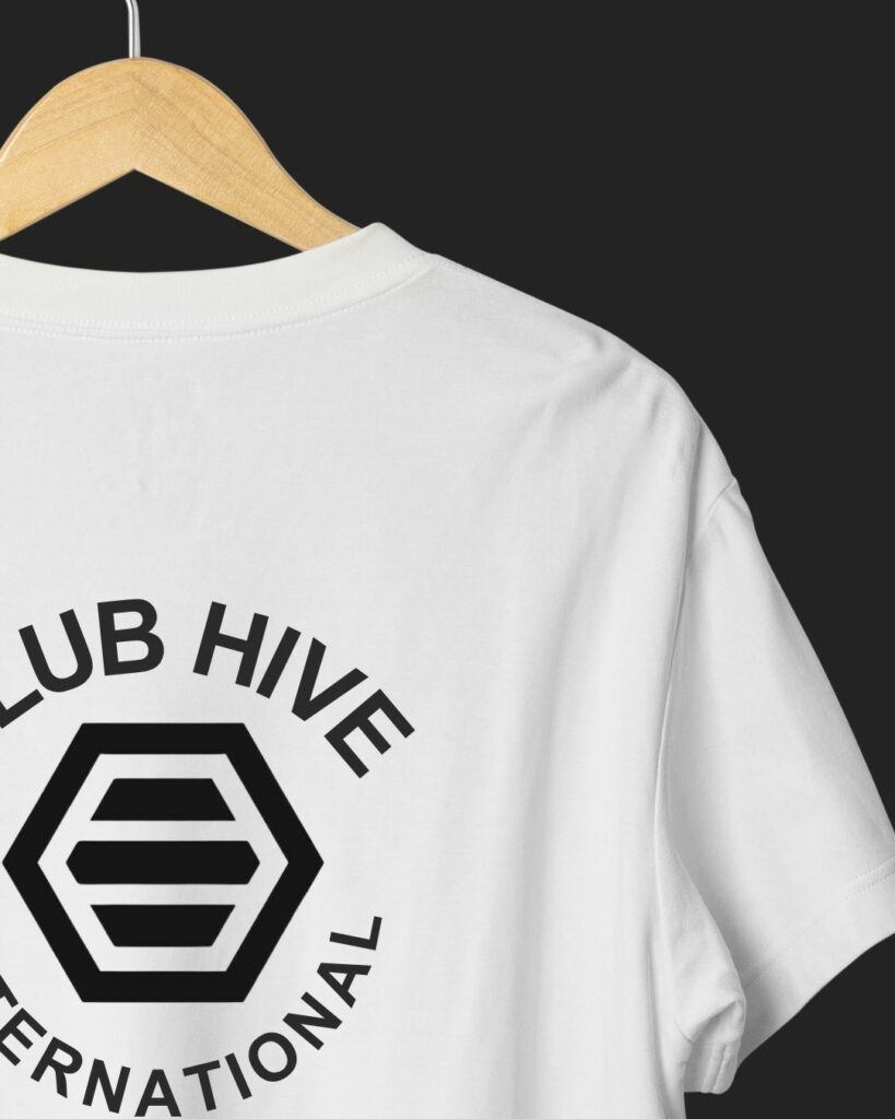 Club Hive White Tee - Men